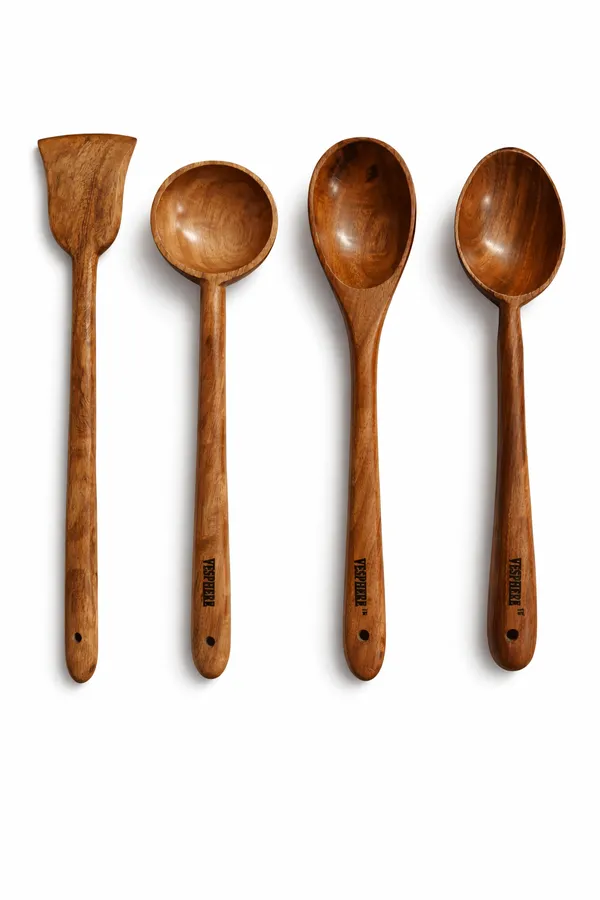 Pack_Of_4_Neem_Wood_Flat_Spatula,_Ladle,_Serving_And_Cooking_Spoon