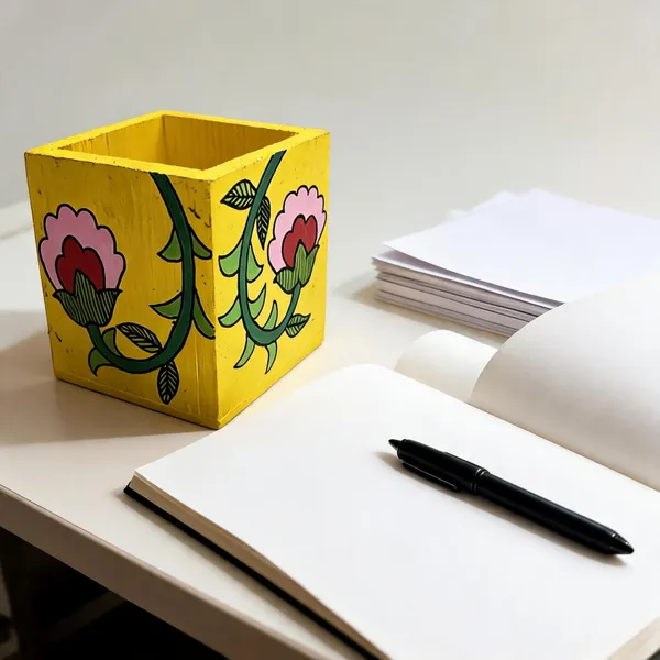 Floral_Design_Pen_Holder