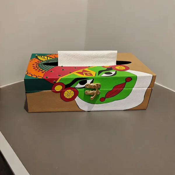 Auto_Rickshaw_Design_Tissue_Box_Cover