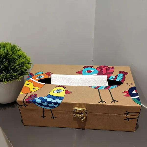 Bird_Print_Tissue_Box_Cover