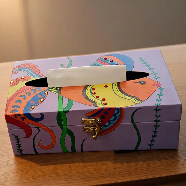 Fish_Design_Tissue_Box_Cover