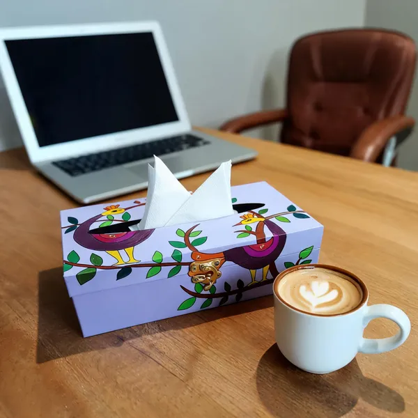 Decorative_Bird_Print_Tissue_Box_Cover