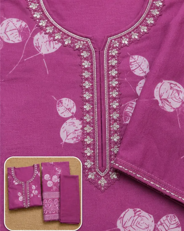 Purple_Cotton_Printed_Embroidered_Kurta_Set_for_Women