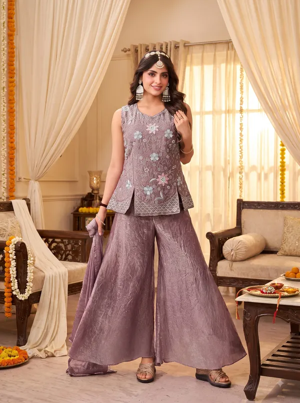 Mauve_Embroidered_Kurta_Palazzo_Dupatta_Set_for_Women