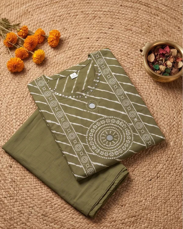 Olive_Green_Cotton_Printed_Straight_Kurta_Set_for_Women