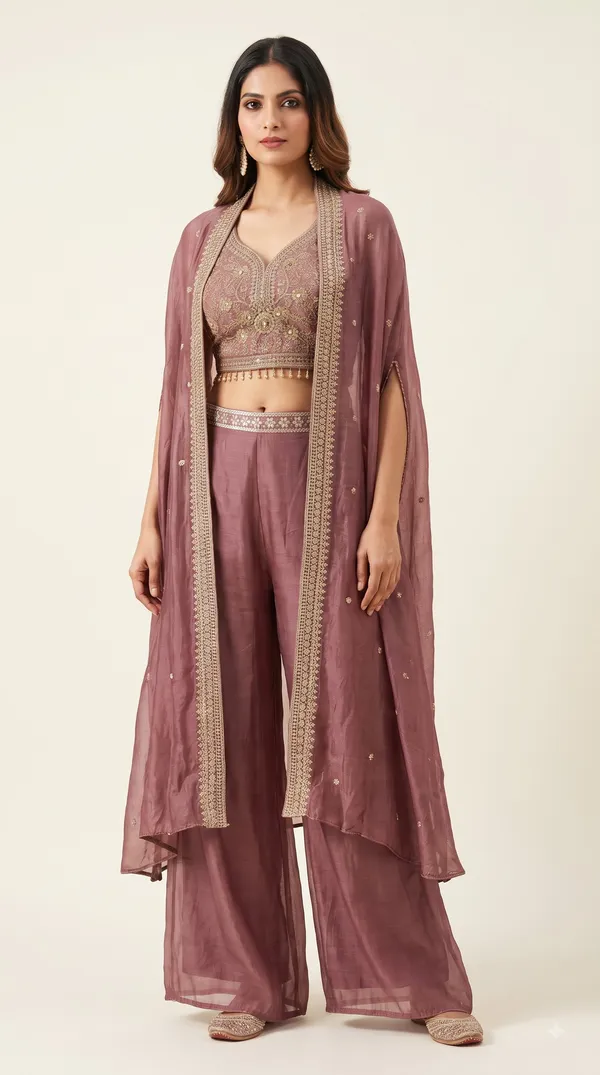 Mauve_Embroidered_Cape_Style_Ethnic_Plazo_Set_for_Women