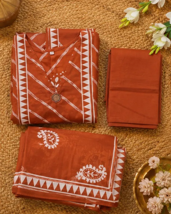 Rust_Cotton_Printed_Straight_Kurta_Set_for_Women