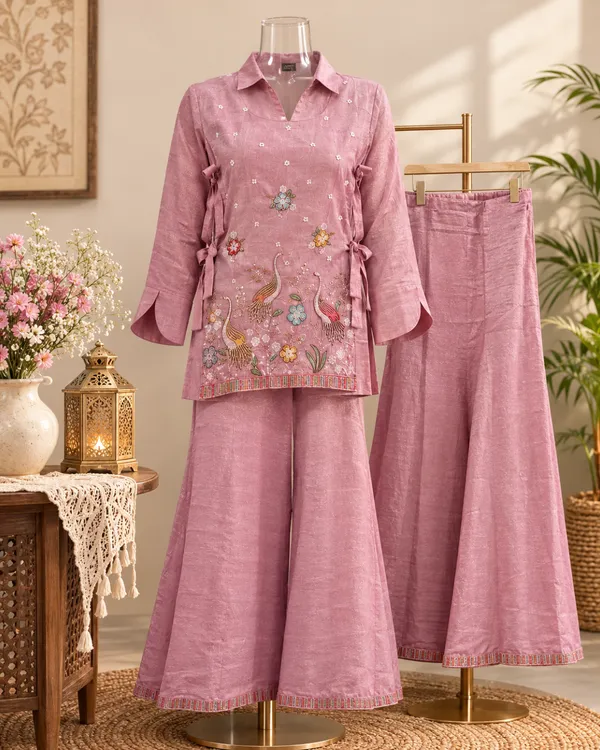 Pink_Embroidered_Kurta_Set_for_Women