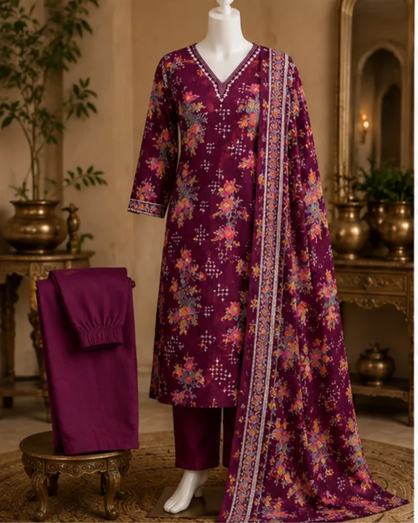 Purple_Cotton_Floral_Print_Straight_Kurta_Set_for_Women