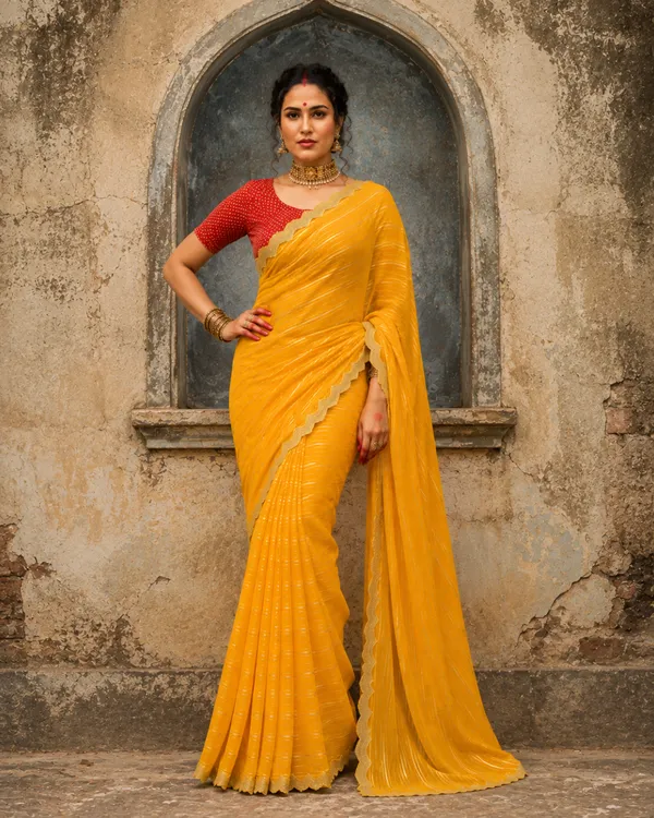 Yellow_Ethnic_Saree_for_Women