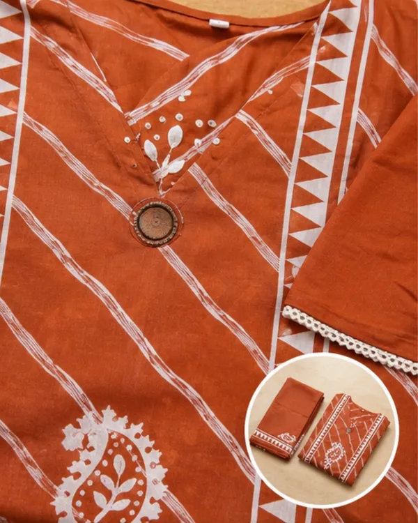 Rust_Cotton_Printed_Straight_Kurta_Set_for_Women