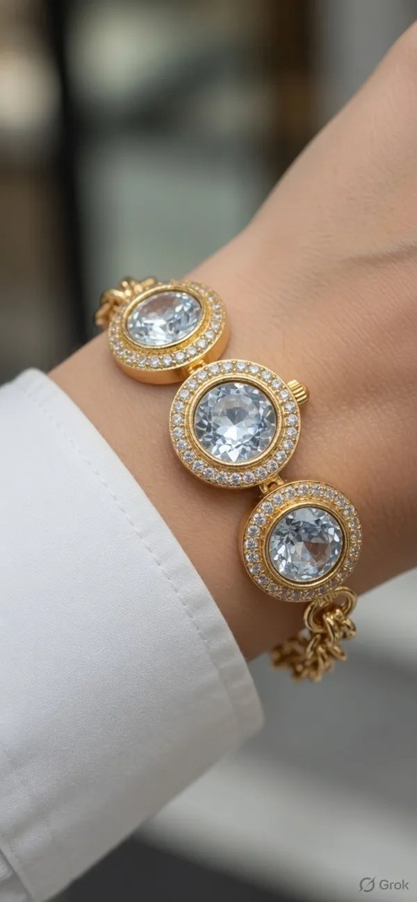 Plated_Crystal_Stone_Bracelet_With_Halo_Setting_For_Women