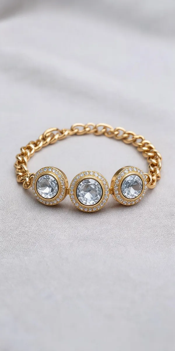 Plated_Crystal_Stone_Bracelet_With_Halo_Setting_For_Women