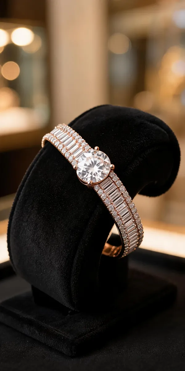 Rose_Baguette_Cut_Crystal_Statement_Bracelet_For_Women