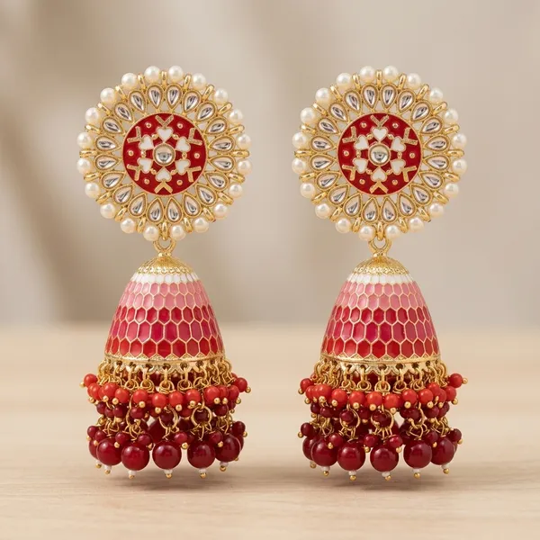 Midnight_Bloom_Jhumka_Earrings_For_Women