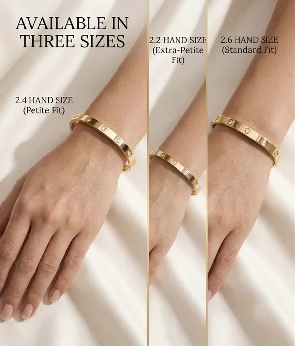 Anti_Tarnish__Love_Bracelet_With_Screw_Motif