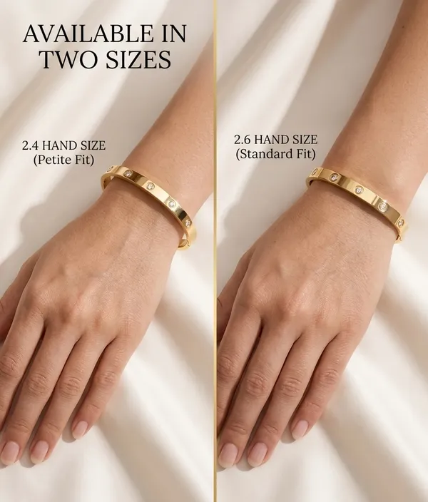 Anti_Tarnish__Love_Bracelet_With_Screw_Motif