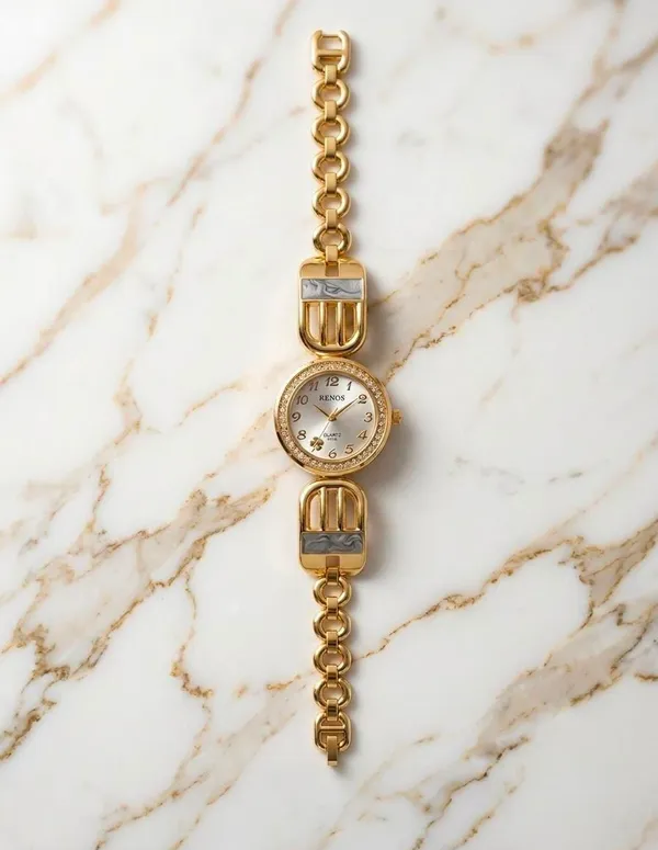 Anti_Tarnish_Bracelet_Round_Dial_Quardz_Watch