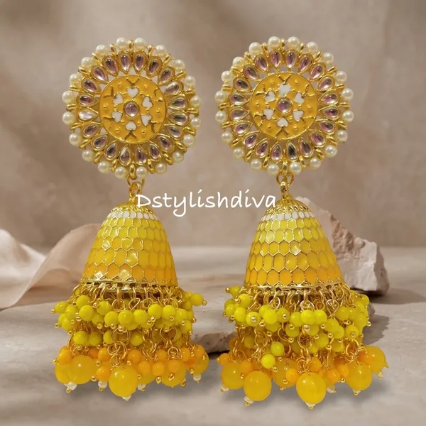 Midnight_Bloom_Jhumka_Earrings_For_Women