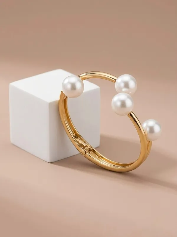 Double_Layer_Anti-tarnish_Pearl_Open_Bracelet_for_Women