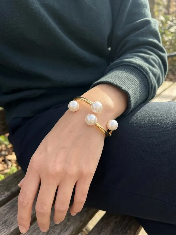 Double_Layer_Anti-tarnish_Pearl_Open_Bracelet_for_Women