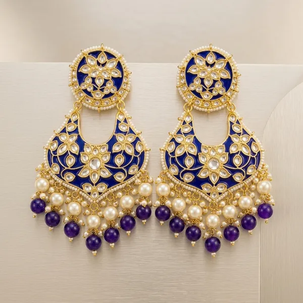Blue_Brass_Kundan_Pearl_Bead_Drop_Chandbali_Earrings_For_Women