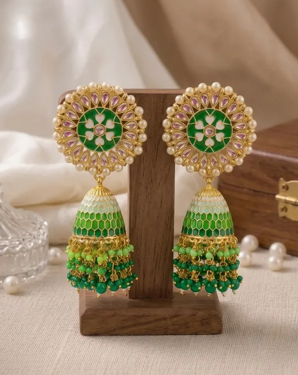 Midnight_Bloom_Jhumka_Earrings_For_Women