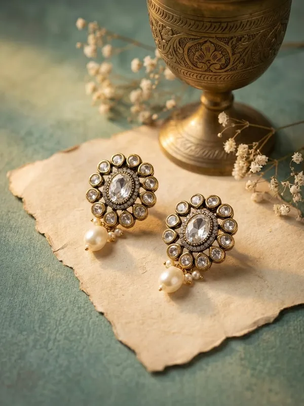 Premium_Kundan_Polki_Studs