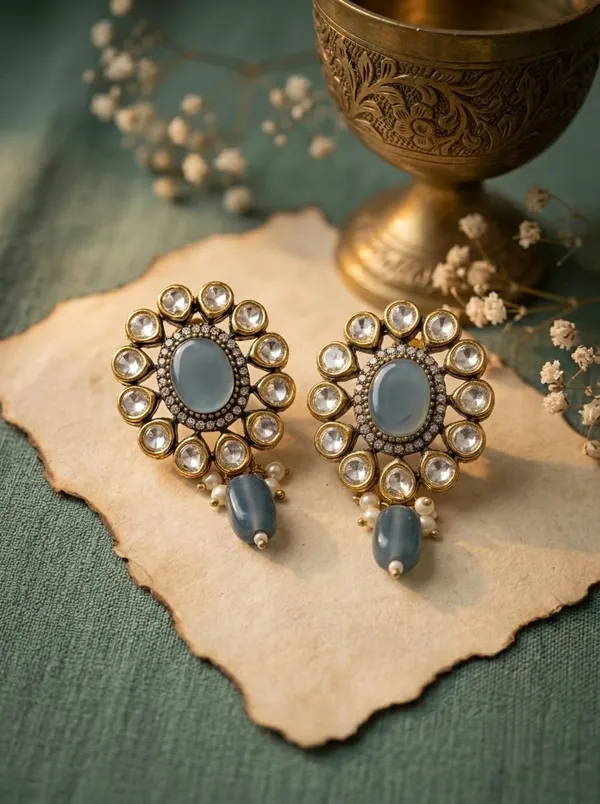 Premium_Kundan_Polki_Studs
