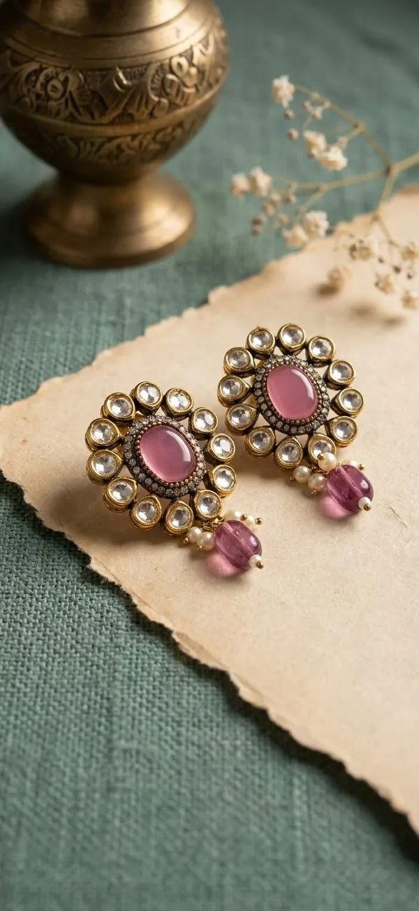 Premium_Kundan_Polki_Studs