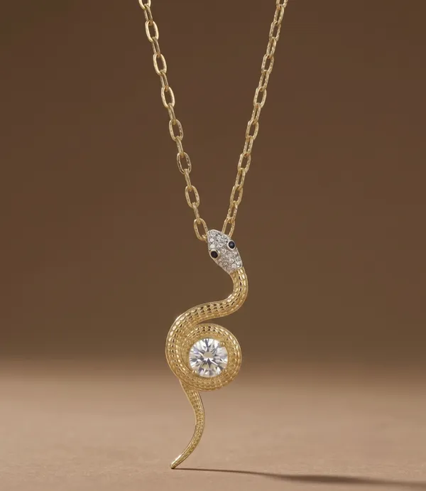 Snake_Pendant_Necklace,_Anti-tarnish_with_Crystal_Stone