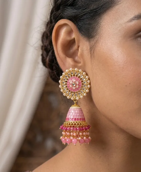 Midnight_Bloom_Jhumka_Earrings_For_Women