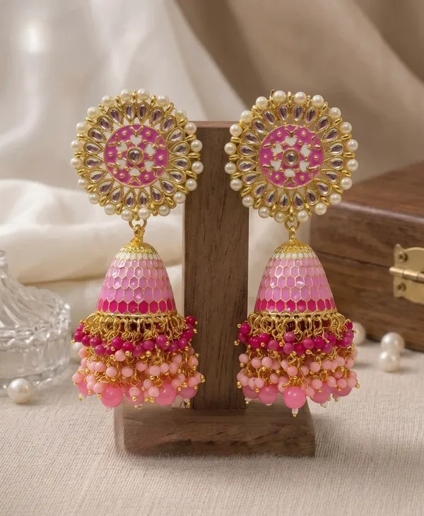 Midnight_Bloom_Jhumka_Earrings_For_Women