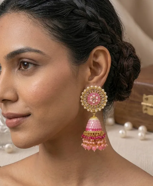 Midnight_Bloom_Jhumka_Earrings_For_Women