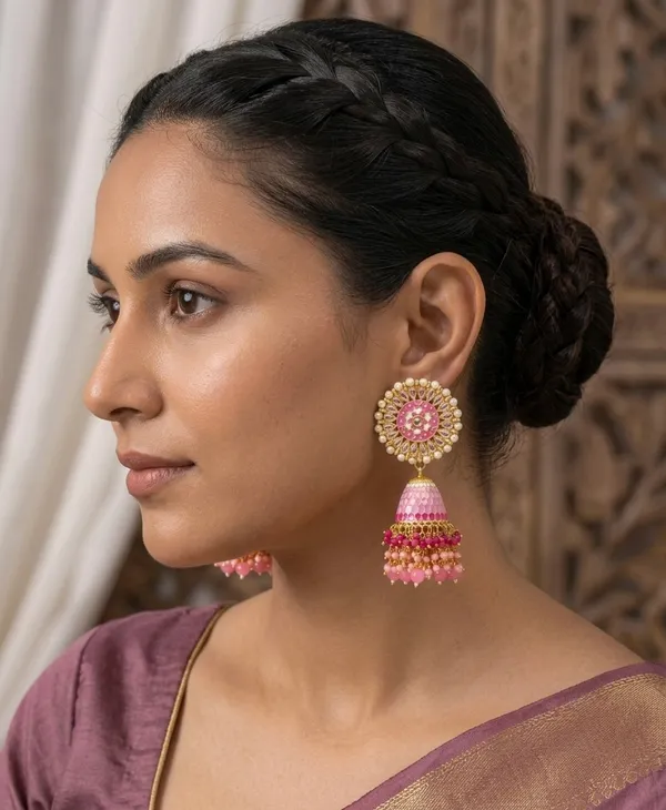 Midnight_Bloom_Jhumka_Earrings_For_Women