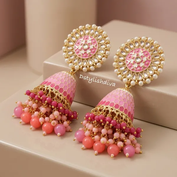 Midnight_Bloom_Jhumka_Earrings_For_Women