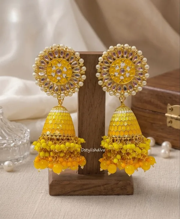 Midnight_Bloom_Jhumka_Earrings_For_Women