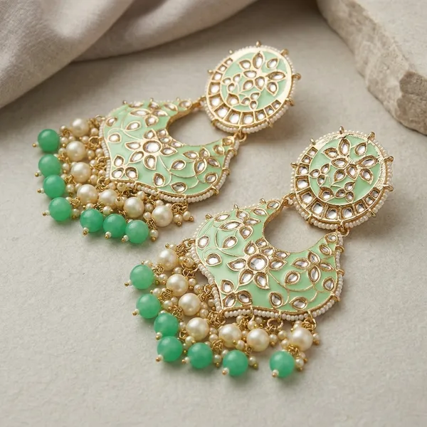 Pista_Green_Brass_Green_Kundan_Pearl_Beaded_Chandbali_Earrings_For_Women