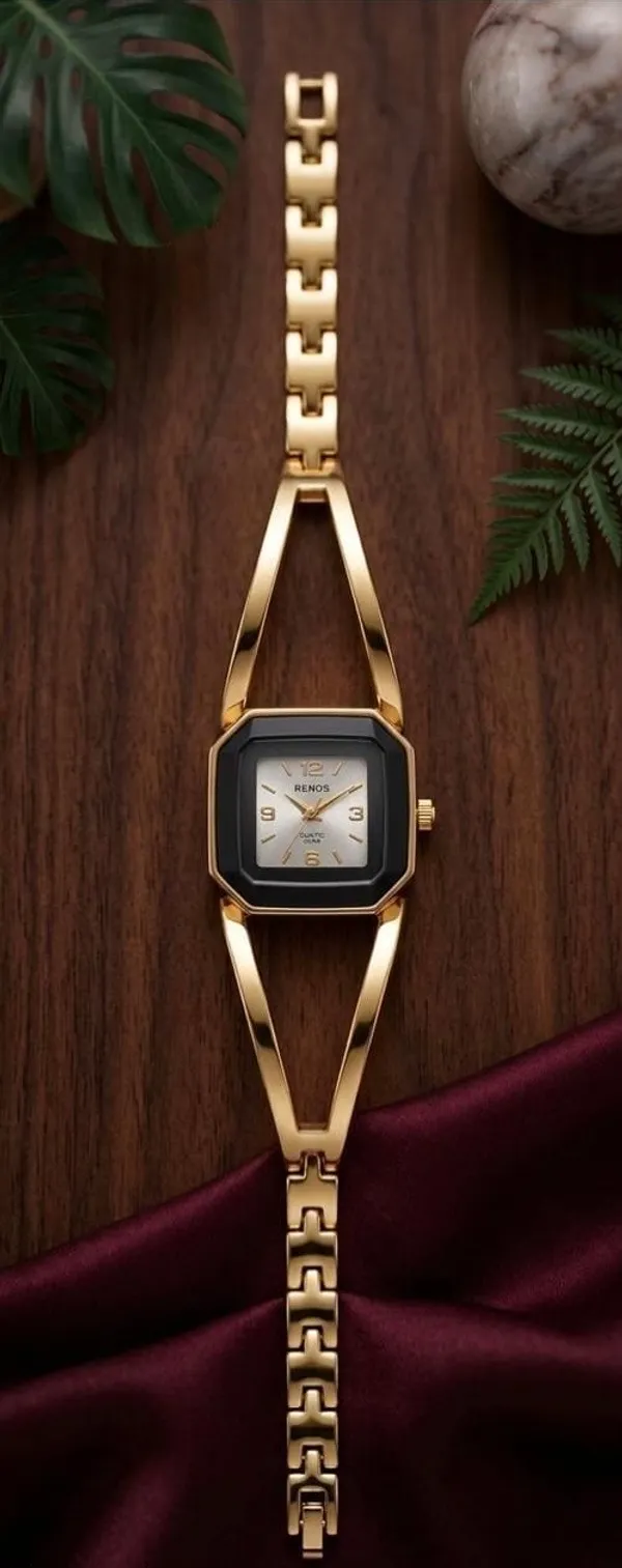 Elegant_Bracelet_watch_Anti-Tarnish_Gold_Platted