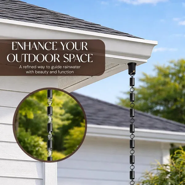 Mild_Steel_Outdoor_Gutter_Black_Rain_Chain