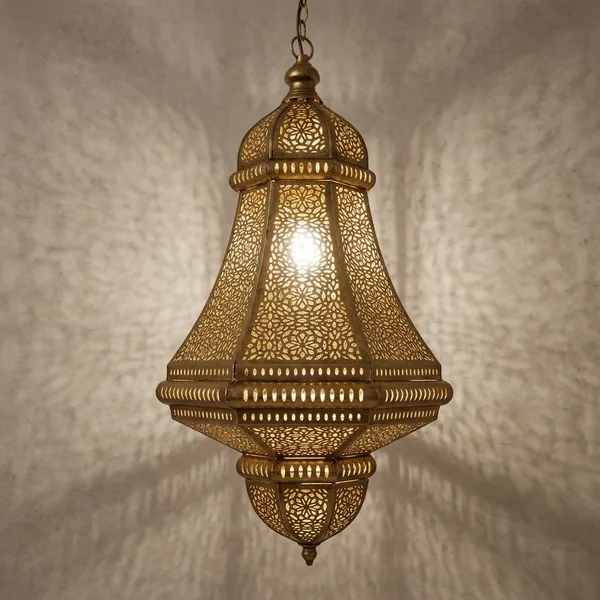Mild_Steel_Moroccan_Filigree_Antique_Gold_Hanging_Lamp