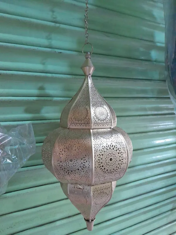 Mild_Steel_Moroccan_Perforated_Silver_Hanging_Lamp