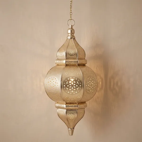 Mild_Steel_Moroccan_Perforated_Gold_Hanging_Lamp