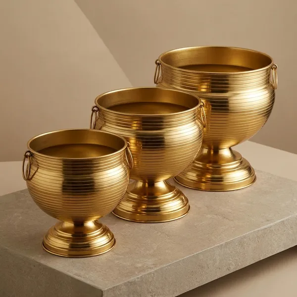 Mild_Steel_Decorative_Gold_Urli_Flower_Vase