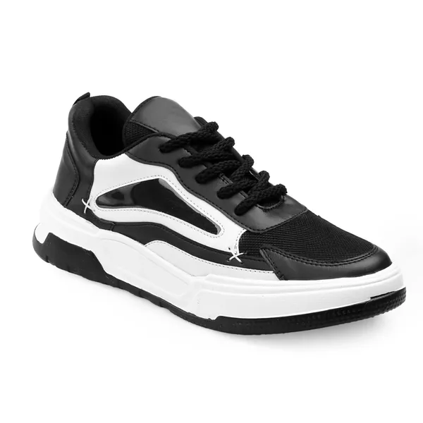 Black_Synthetic_Leather_Sports_Shoes_For_Men