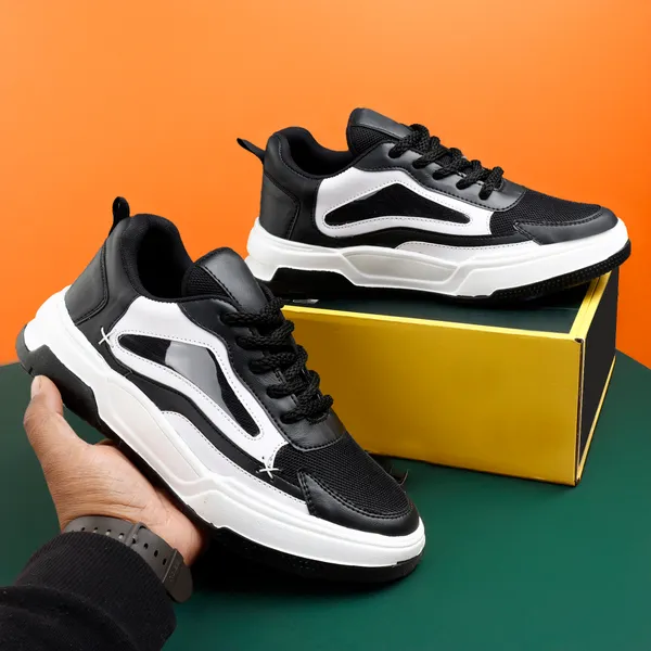 Black_Synthetic_Leather_Sports_Shoes_For_Men