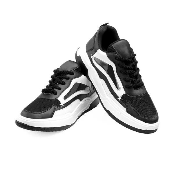 Black_Synthetic_Leather_Sports_Shoes_For_Men