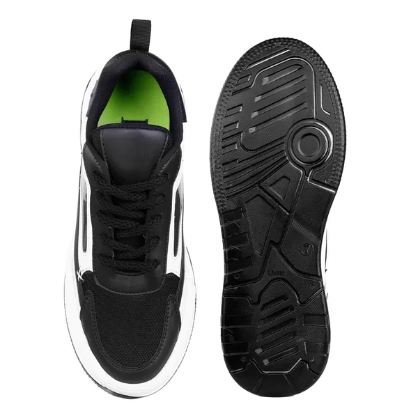 Black_Synthetic_Leather_Sports_Shoes_For_Men