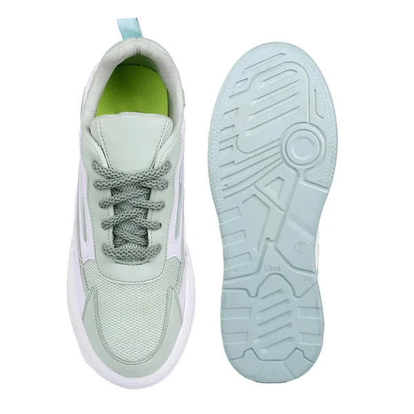 Green_Synthetic_Leather_Sports_Shoes_For_Men