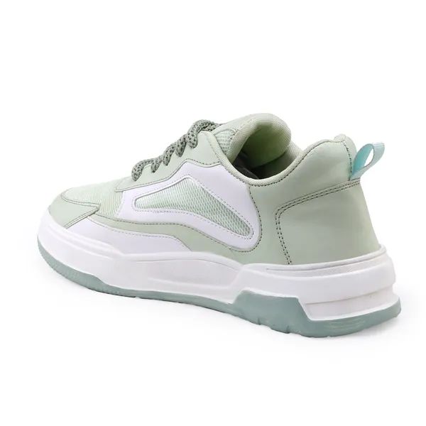 Green_Synthetic_Leather_Sports_Shoes_For_Men